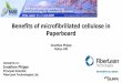 Benefits of microfibrillated cellulose in Paperboard