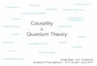 Causality Quantum Theory - ETH Z
