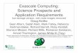 Exascale Computing: Science Prospects and Application 