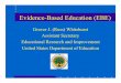 Evidence-Based Education (EBE) - U.S. Department of Education