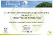 STUDY OF PLANT RESISTANCE INDUCERS (PRI) ON APPLE: …