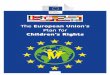 The European Union's Plan for Children's Rights
