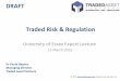 DRAFT Traded Risk & Regulation - BRACIL