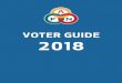 VOTER GUIDE 2018