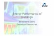 Energy Performance of Buildings - Ecovillage Findhorn