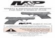 SAFETY & INSTRUCTION MANUAL FOR M&P 9 SHIELD PLUS