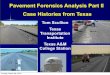 Pavement Forensics Analysis Part II Case Histories from Texas