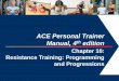 ACE Personal Trainer Manual, 4 edition