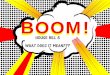Boom - Cartoon pop art template - Canutillo ISD