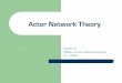 Actor Network Theory - BiD