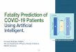 Fatality Prediction of COVID-19 Patients