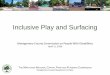 Inclusive Play and Surfacing