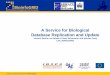 A Service for Biological Database Replication and Update