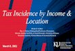 Tax Incidence by Income & Location