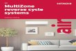 MultiZone reverse cycle systems