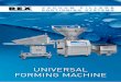 UNIVERSAL FORMING MACHINE - Food Machinery
