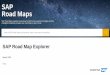 SAP Road Map Explorer