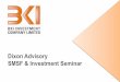 Dixon Advisory SMSF & Investment Seminar