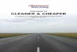 THE ROAD TO CLEANER & CHEAPER - Consumer Watchdog