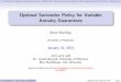 Optimal Surrender Policy for Variable Annuity Guarantees