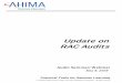 Update on RAC Audits - AHIMA