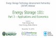 Energy Storage 101 - Clean Energy States Alliance