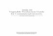 ID-36: 2008-09 Vegetable Production Guide for Commercial Growers