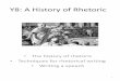 Y8: A History of Rhetoric - Beths Grammar School