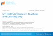 UTHealth Advances in Teaching and Learning Day