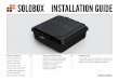 SOLOBOX INSTALLATION GUIDE - Unirac