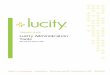 TRAINING GUIDE Lucity Administration Tools