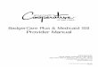 Cooperative BadgerCare Plus & Medicaid SSI Manual