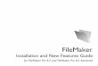 Installation Guide for FileMaker Pro 8 and FileMaker Pro 8 Advanced