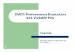 EMCP Performance Evaluation and Variable Pay