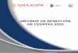 INFORME DE RENDICIÓN DE CUENTAS 2020 - TecNM