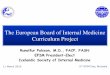 The European Board of Internal Medicine Curriculum Project