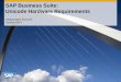 SAP Business Suite: Unicode Hardware Requirements