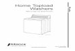 Home Topload Washers - Alliance Laundry System