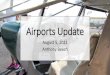 Airports Update - oregon.gov