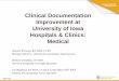 Clinical Documentation Improvement at UIHC