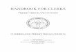 Synod Clerk Handbook - Cumberland Presbyterian Church