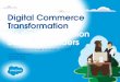 Digital Commerce Transformation for Communication Service 