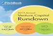 2013 Annual Venture Capital Rundown - PitchBook