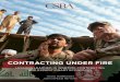 CONTRACTING UNDER FIRE - CSBA