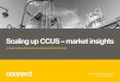 Scaling up CCUS – market insights