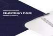 Diploma in Nutrition Nutrition FAQ