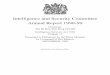 Intelligence and Security Committee Annual Report 1998-99