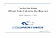 Deutsche Bank Global Auto Industry Conference - Cooper Tires