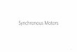 Synchronous Motors - old.amu.ac.in