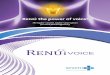 Renú the power of voice!